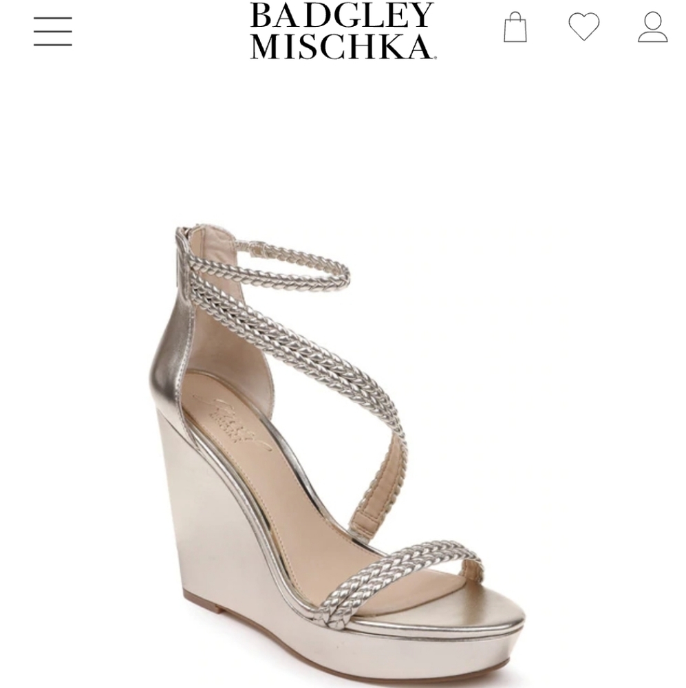 Bragley Mischka Size 6 Suzy Strappy Evenin…